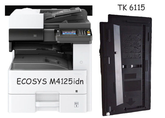 M4125idn Kyocera Ecosys Toner TK 6115 High Yield Printing 15K CE SGS Approval