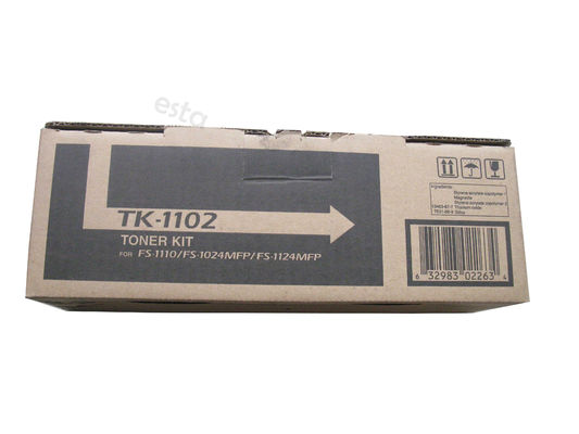 FS1124 МФП принтер Kyocera Тонерные картриджей TK-1102 Вместимость 2100 страниц