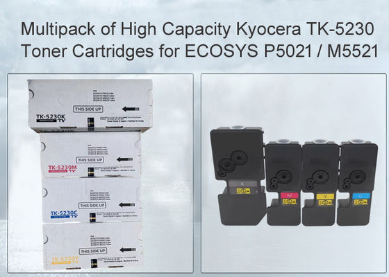 Kyocera ECOSYS M5521 ECOSYS P5021 Принтеры Тонирующий картридж TK-5230 Многопакетный CMYK