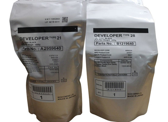 Совместимый номер детали B1219645 Проявитель Тип 28 для Ricoh Aficio 1018 1812L