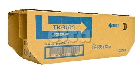 Черные патроны тонера TK-3100 Kyocera для тонера Kyocera M3040DN/M3540DN