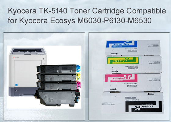 Совместимый многопакетный картридж для тонировки принтеров Kyocera TK5140 для ECOSYS M6030CDN M6530CDN P6130DN