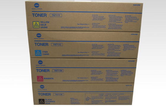 Цвет Konica Minolta Toner BH - C654 / C754 TN711 Черный / Цыянный / Мажентовый / Желтый