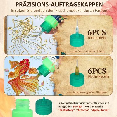 Top Modellbau Fein Detail Malpinsel Pinsel Set Acryl- und Масляные краски